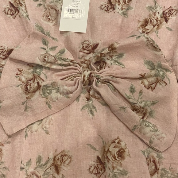 Love Shack Fancy Lena Bow Dress - Picture 8 of 12